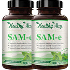 HealthyWayRx SAM-e 1500mg Capsules Brain & Mood Support - 120 Servings