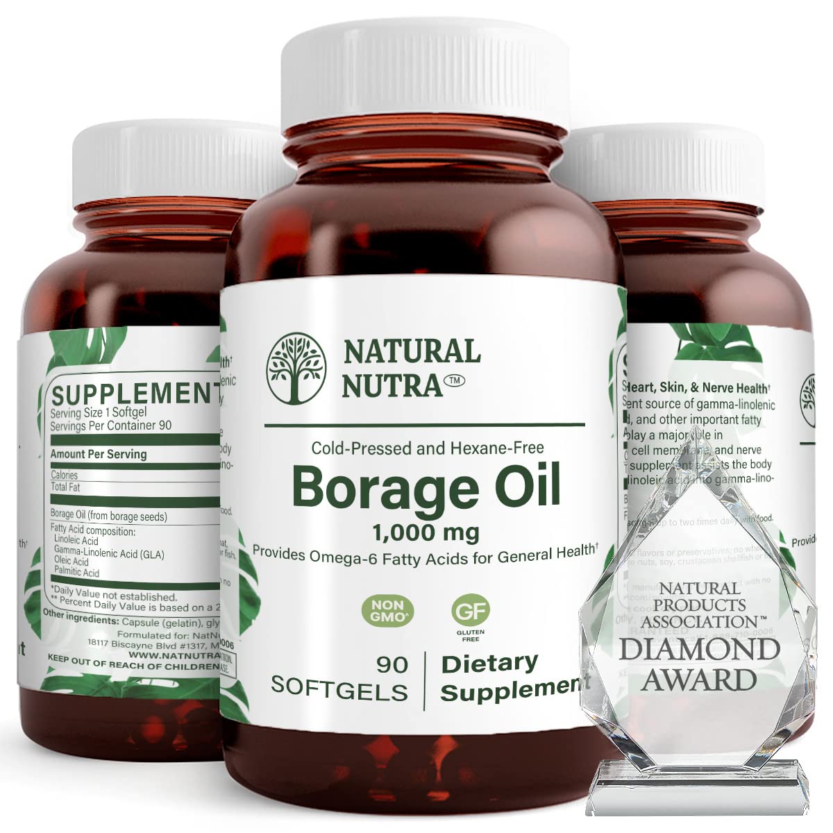 Natural Nutra Borage Oil
