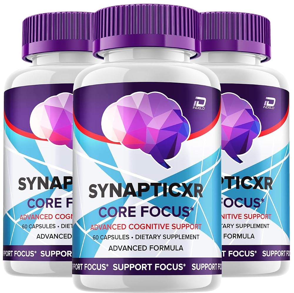 Indelo SynapticXR Brain Supplement Capsules - 180 Capsules