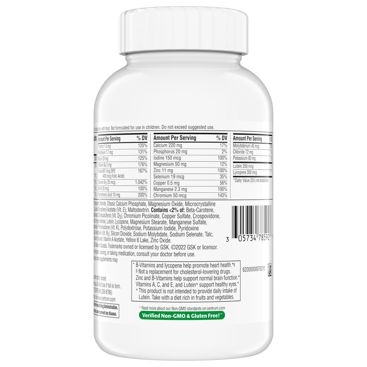 Centrum Silver Minis Multivitamin for Adults 50+ - 320 Tablets - image 13