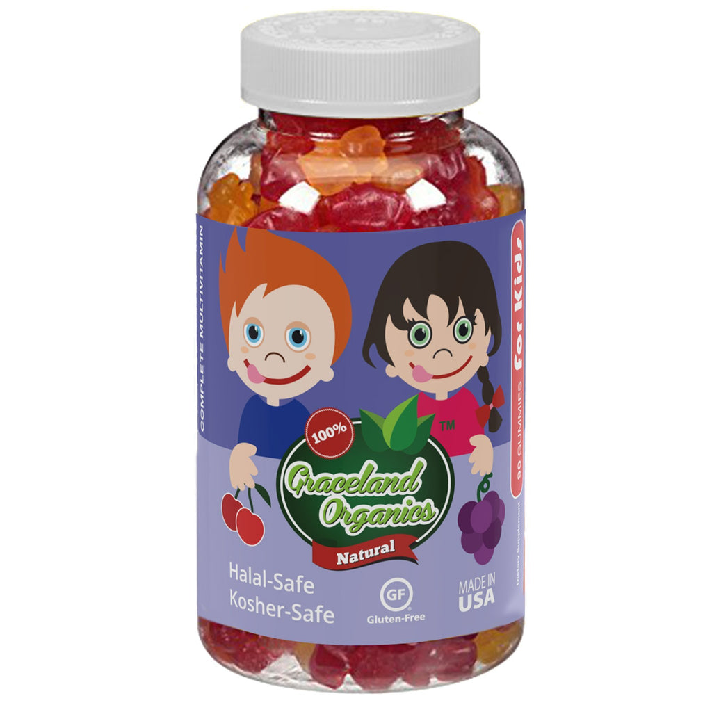 Graceland Organics Children's Multivitamin Gummies - 90 Gummies