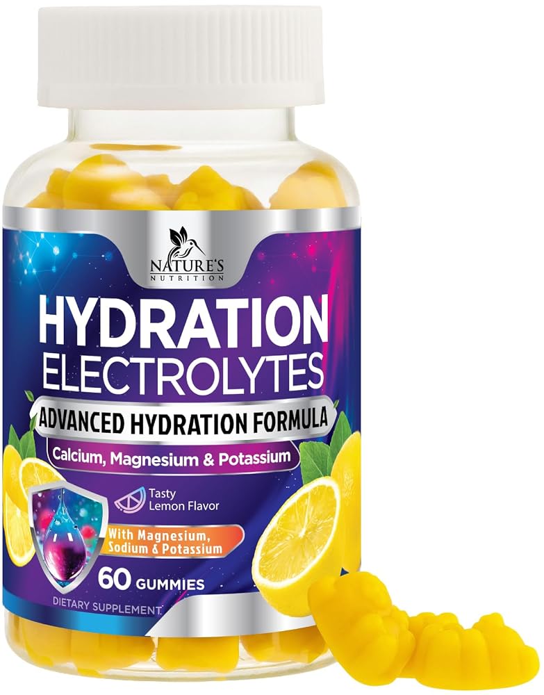 Nature's Nutrition Hydration Electrolyte Gummies - Daily Liquid