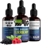 MaxImmunity Organic Elderberry Syrup Immune Support - 2 Pack - image 9