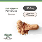 Double Wood Supplements Rhodiola Rosea Root Extract 500mg - 120 Capsules - image 5