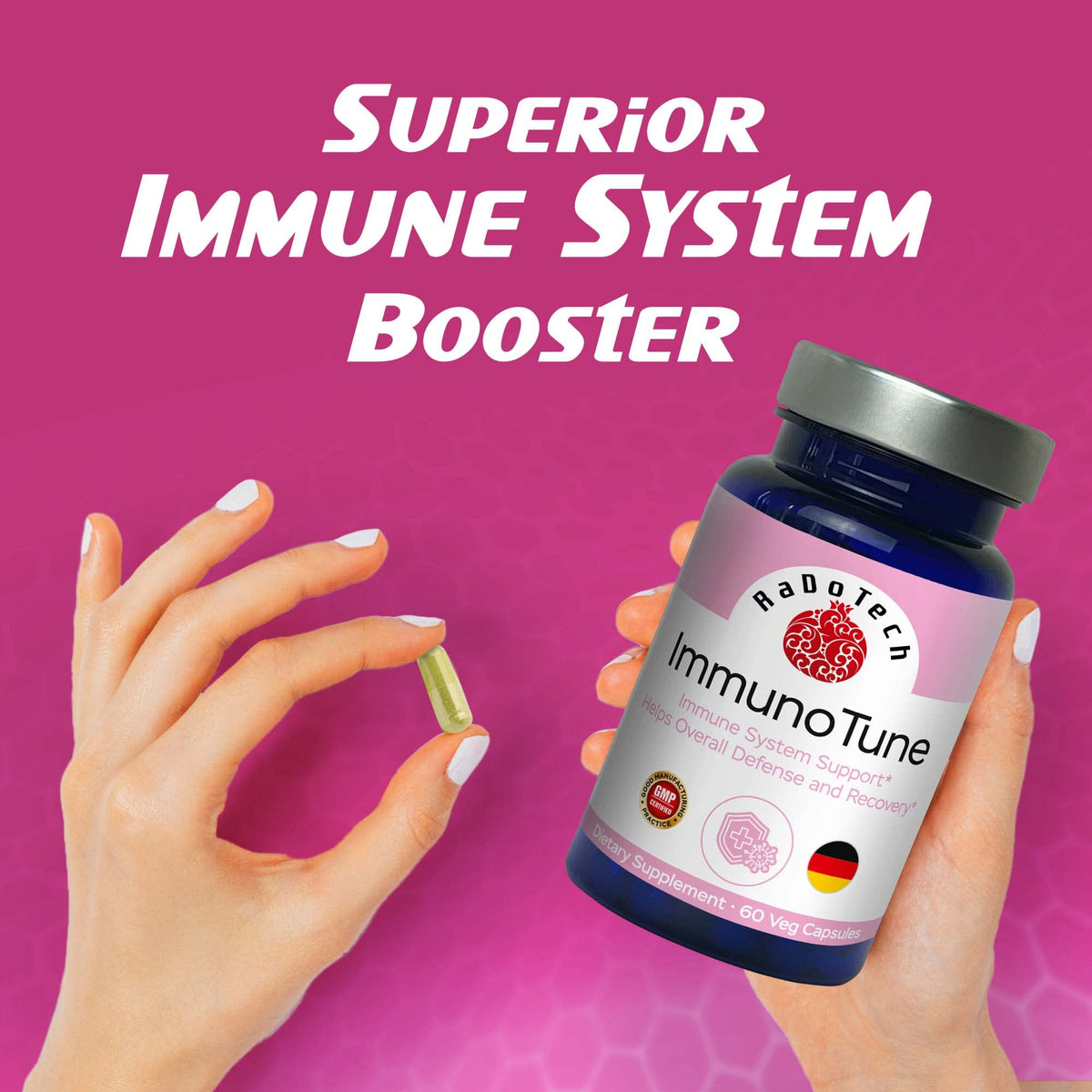 RaDoTech ImmunoTune Immune Support Supplement - 60 Capsules - image 7