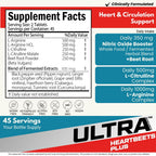 Ultra Research HeartBeets Plus Nitric Oxide Booster - 90 Tablets - image 2