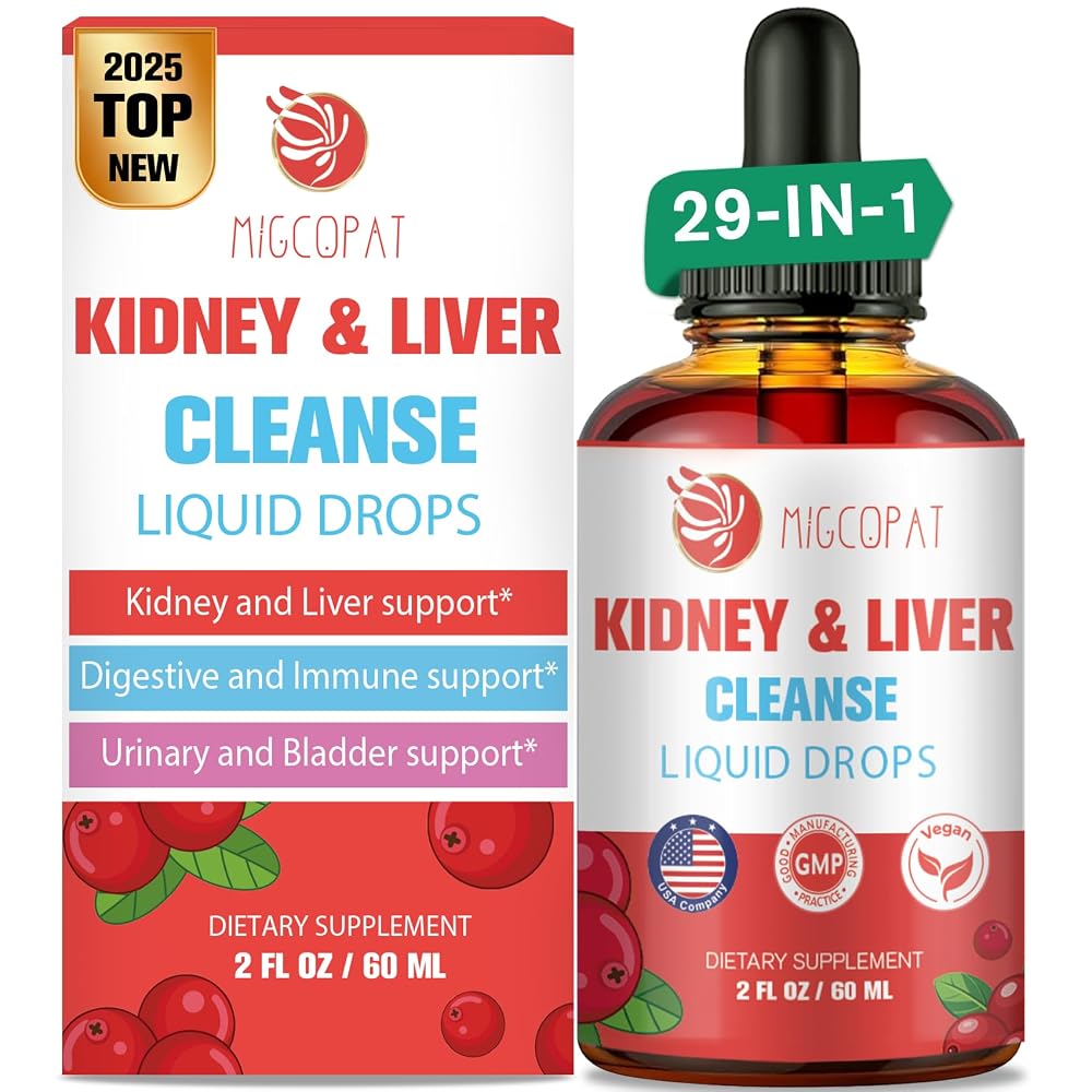 Migcopat Kidney and Liver Cleanse Detox & Repair Drops