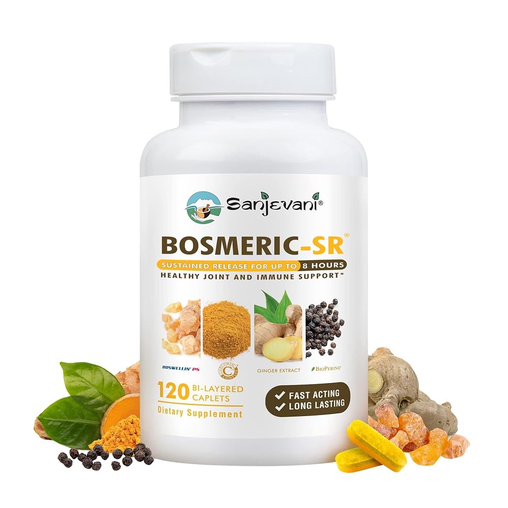 BOSMERIC-SR Sanjevani Joint Immune Support Supplement - 120 Caplets