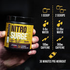 Jacked Factory Nitrosurge Build Pre-Workout Powder - 30 Servings - image 4