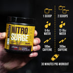 Jacked Factory Nitrosurge Build Pre Workout with Creatine