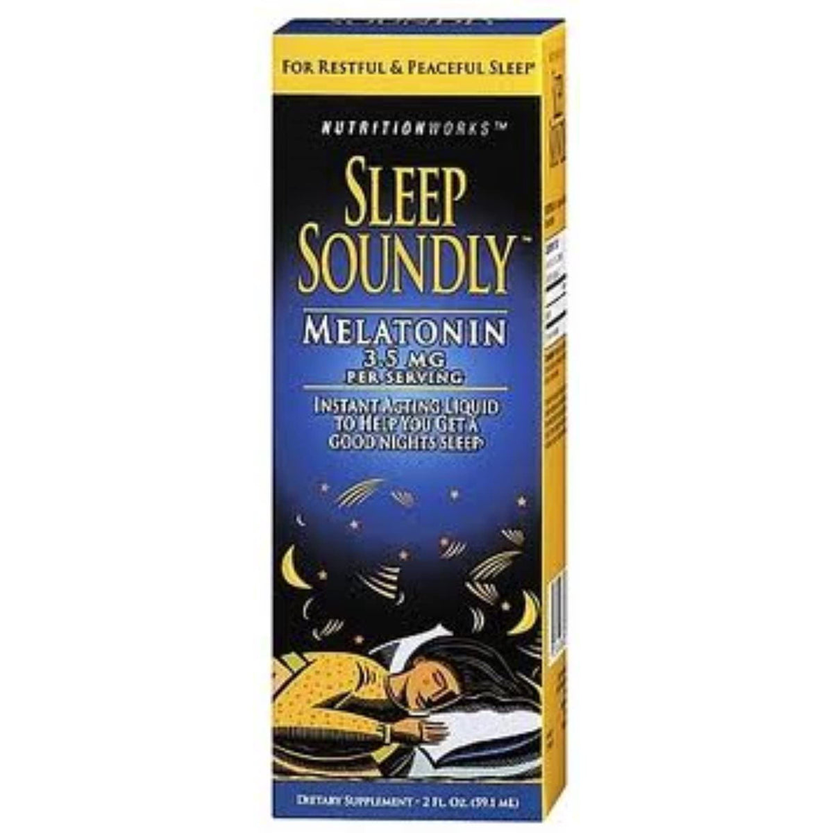 Sleep Soundly Melatonin - 2 fl oz (Pack of 3)