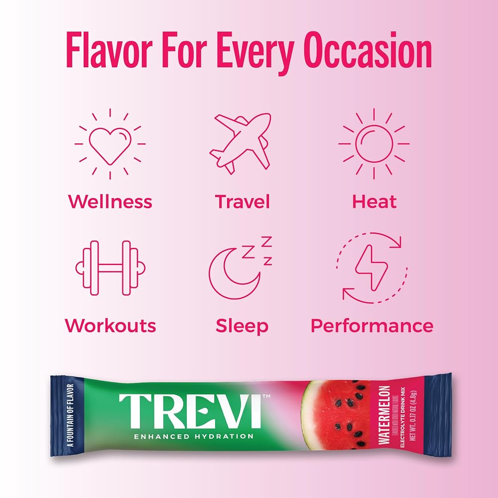 TREVI Electrolytes Powder Packets