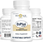 Bio-Tech Pharmacal D3Plus Vitamin D3 Supplement - 180 Vegetable Capsules - image 2
