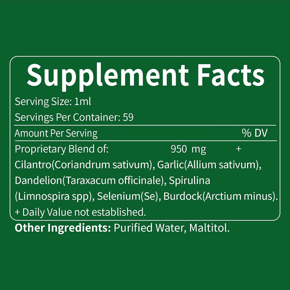 Fuenvegtal Cilantro Drops for Body Detox & Cleanse - image 8