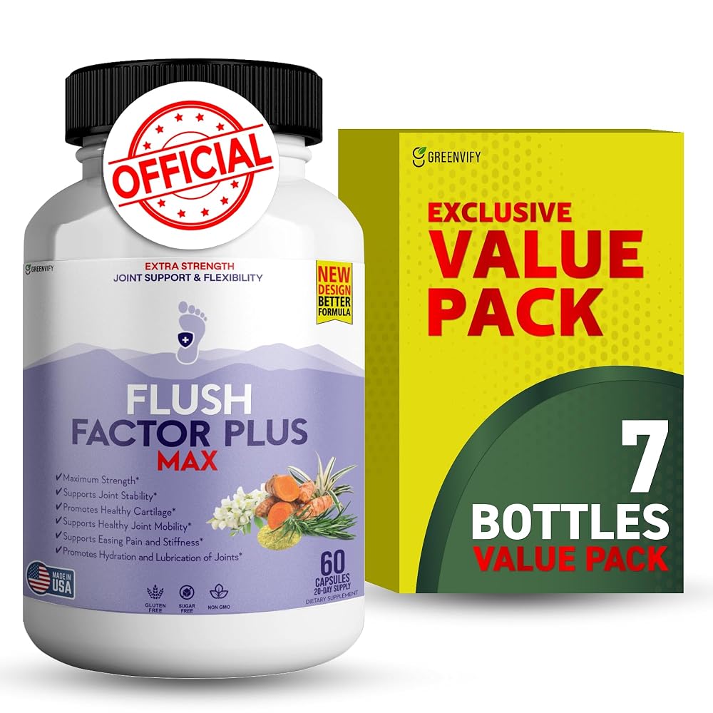 GREENVIFY Flush Factor Plus Max Natural Essences Natural Joint