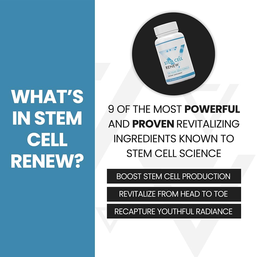 Vitality Now Stem Cell Renew Supplement - 60 Capsules - image 4