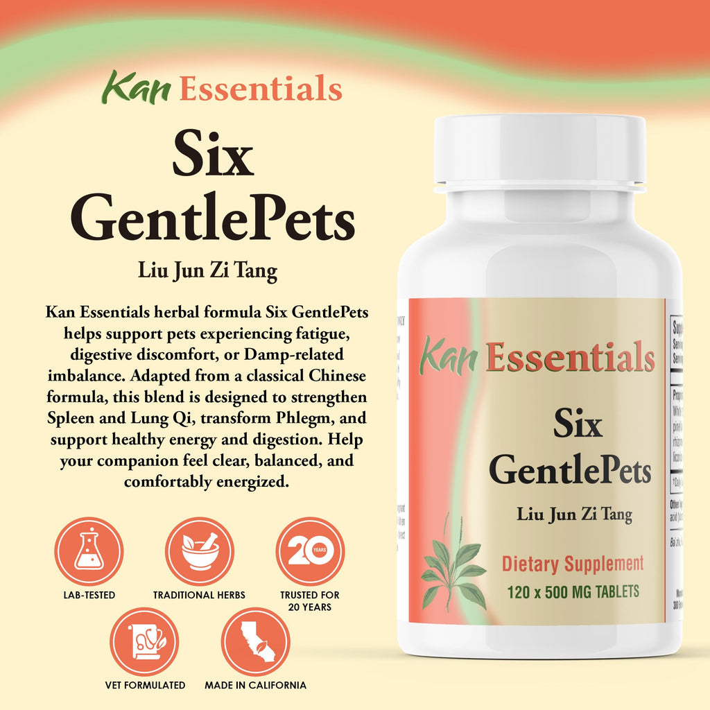 Kan Herb Six GentlePets Traditional Chinese Herbal Blend for Dogs and Cats - image 2