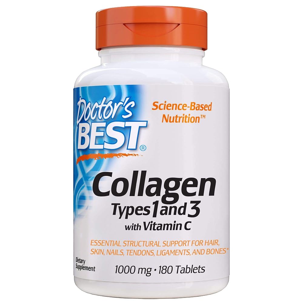 Doctor's BEST Collagen Types 1 & 3 - 180 Tablets