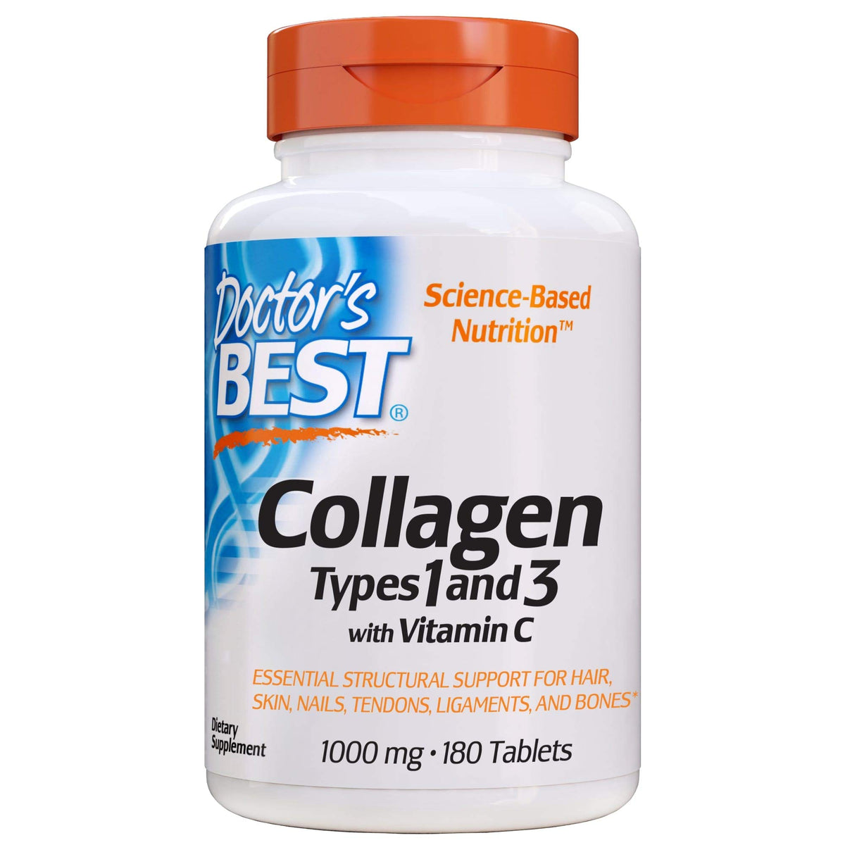 Doctor's BEST Collagen Types 1 & 3 - 180 Tablets