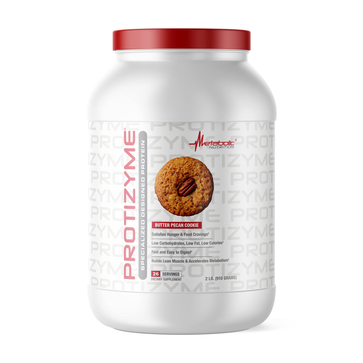 Metabolic Nutrition Protizyme 100% Whey Protein Powder - 26 Servings
