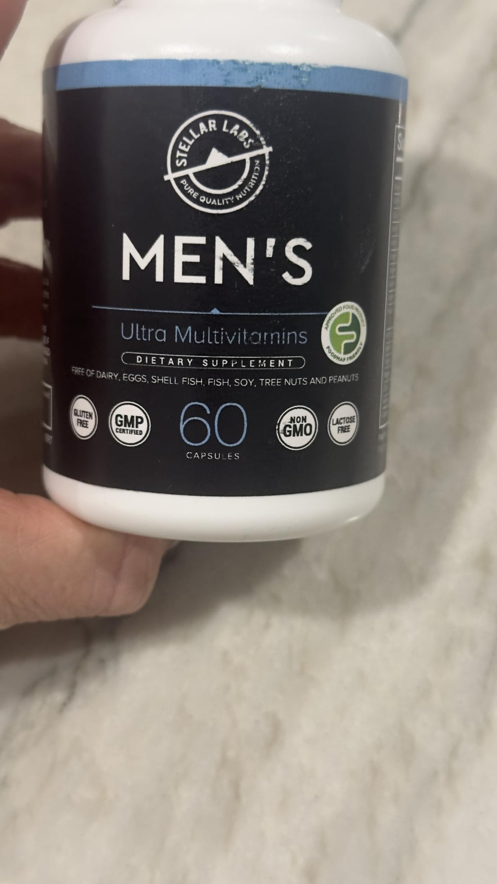 Stellar Labs Men's Low FODMAP Vegan Multivitamin - 1 Count - image 2