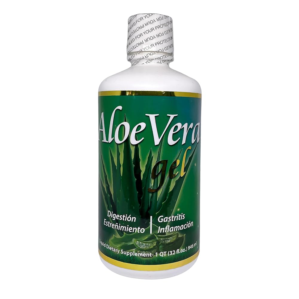 Productos El Colibri Aloe Vera Gel Liquid Dietary Supplement - 32 Fl Oz