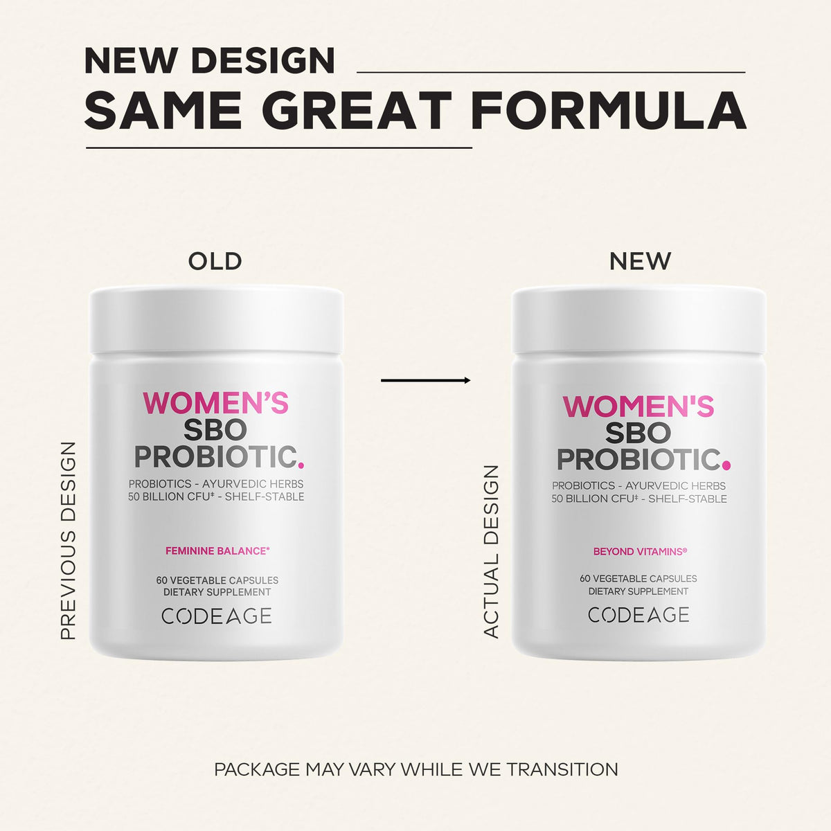 Codeage Women's Probiotics 50 Billion CFUs - 60 Capsules - image 3