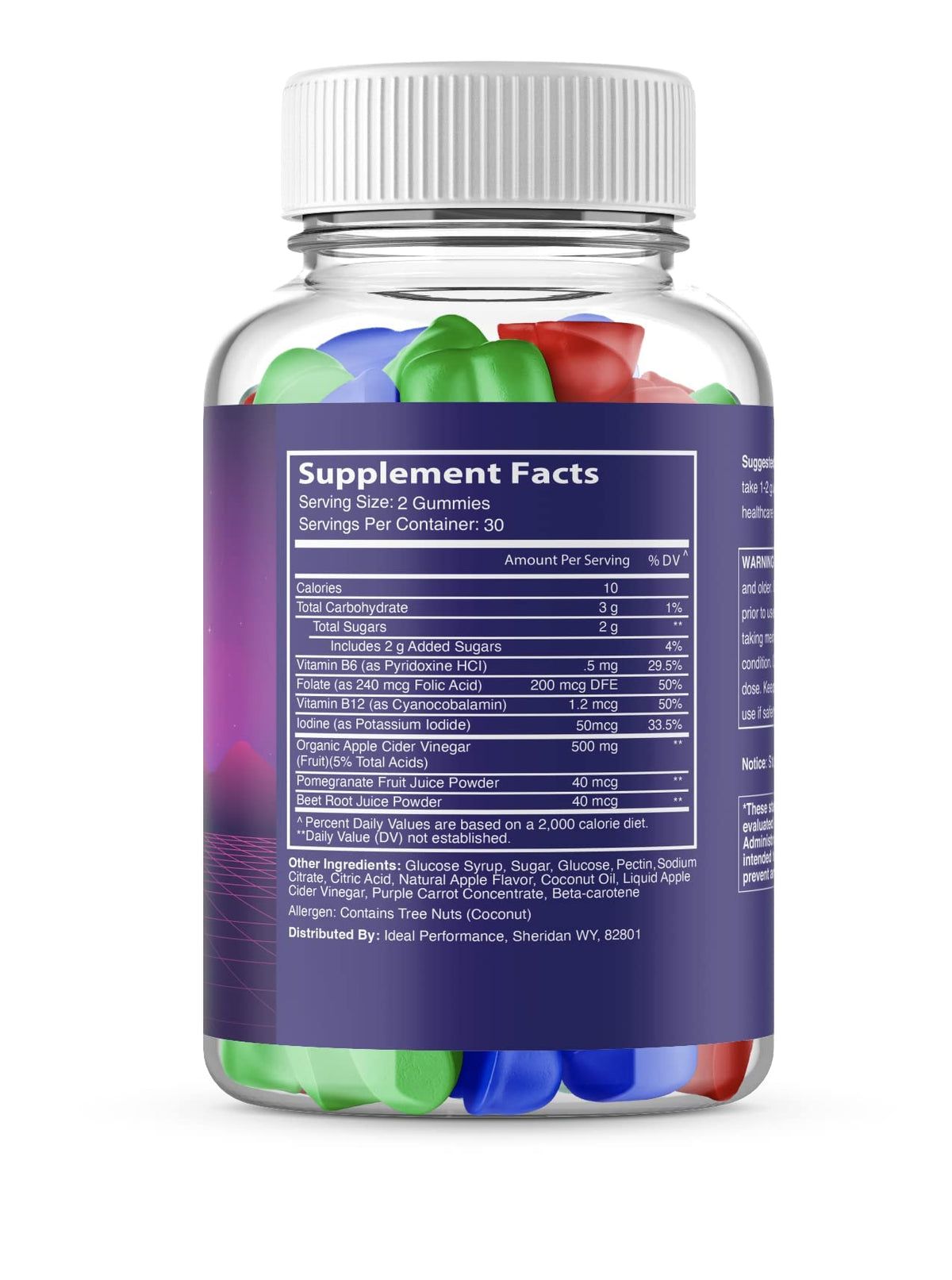 IDEAL PERFORMANCE Gemini Keto Gummies Formula - 60 Gummies - image 3