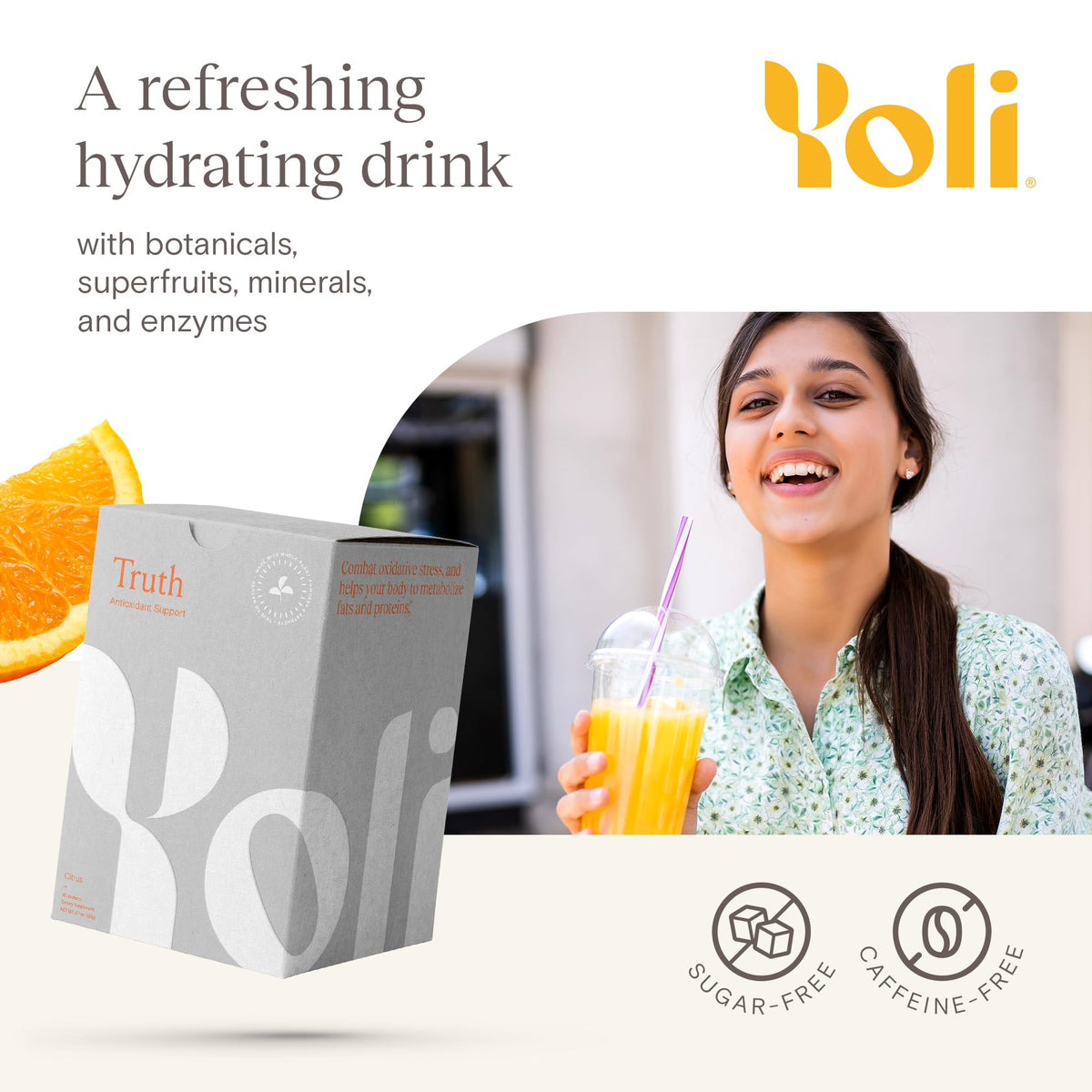 Yoli® Yoli Truth Antioxidant and Immune Support Powder Citrus - 30 Packets - image 5