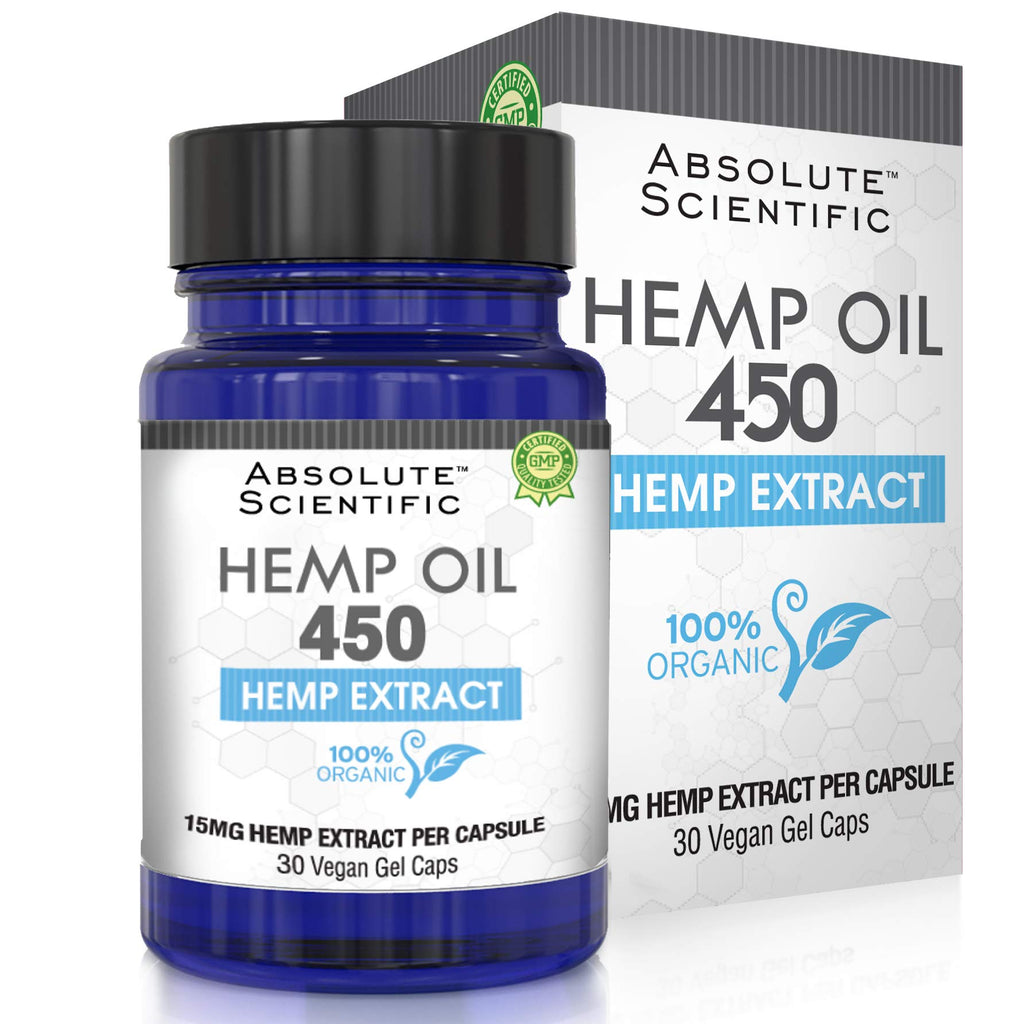 Absolute Nutrition Hemp Oil 450mg - 30 Softgels