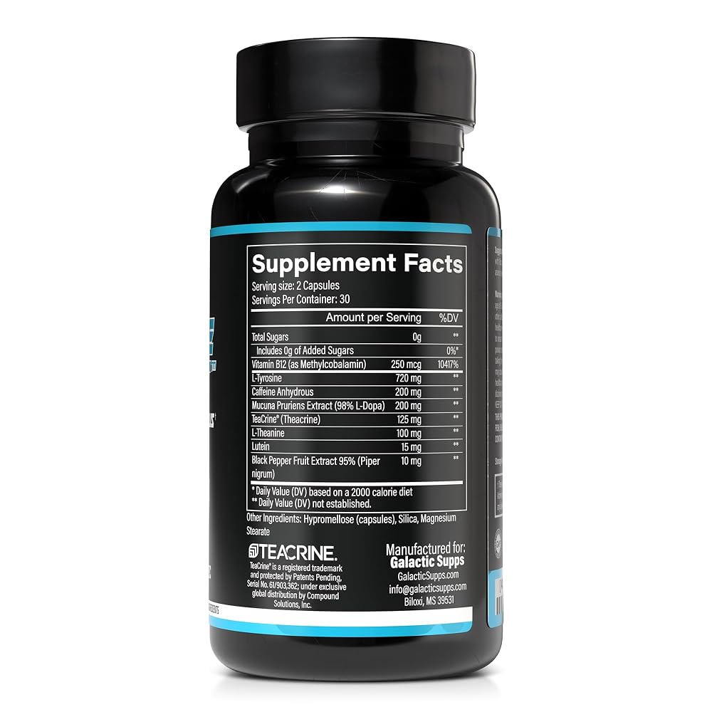 GALACTIC SUPPS Space Dust Nootropic Brain Supplement for Focus & Energy - image 2