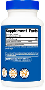 Nutricost Egg Shell Membrane 500mg - 120 Capsules - image 5