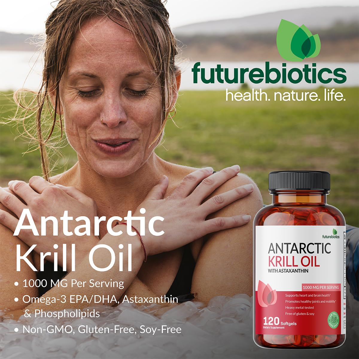 Futurebiotics Antarctic Krill Oil with Omega-3s EPA