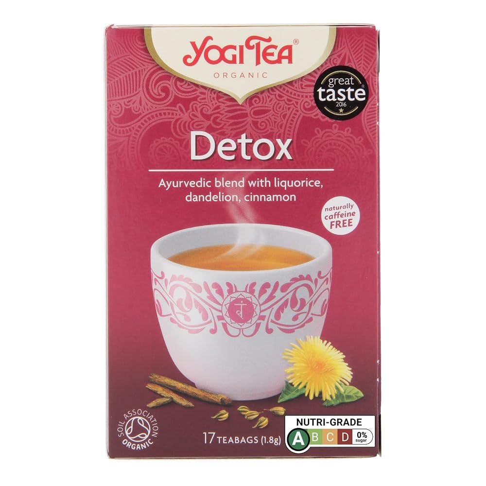 YOGI TEA Organic Detox Tea - 17 Count