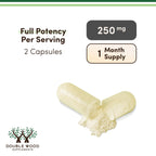 Double Wood Supplements Lactoferrin 250mg Bioferrin Iron Support - 60 Capsules - image 6