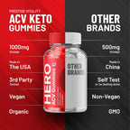 Indelo Hero ACV Gummies Apple Cider Vinegar 1000mg - 60 Gummies - image 6
