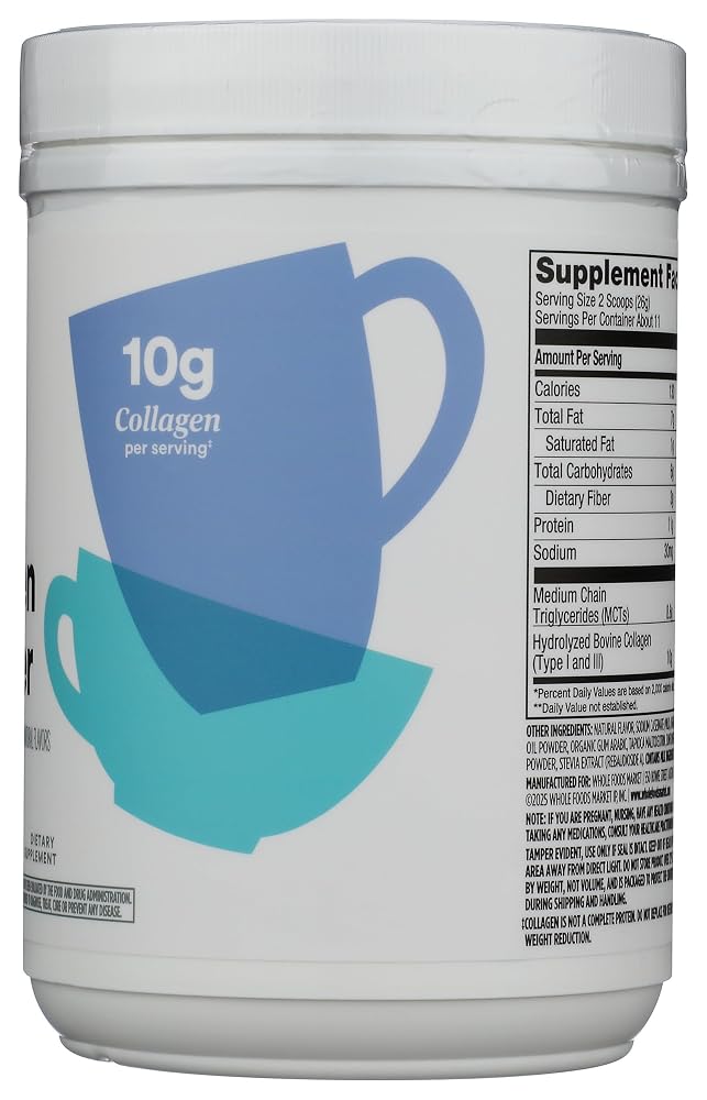 365 by Whole Foods Market Vanilla Collagen Creamer - 10.5 oz - image 5