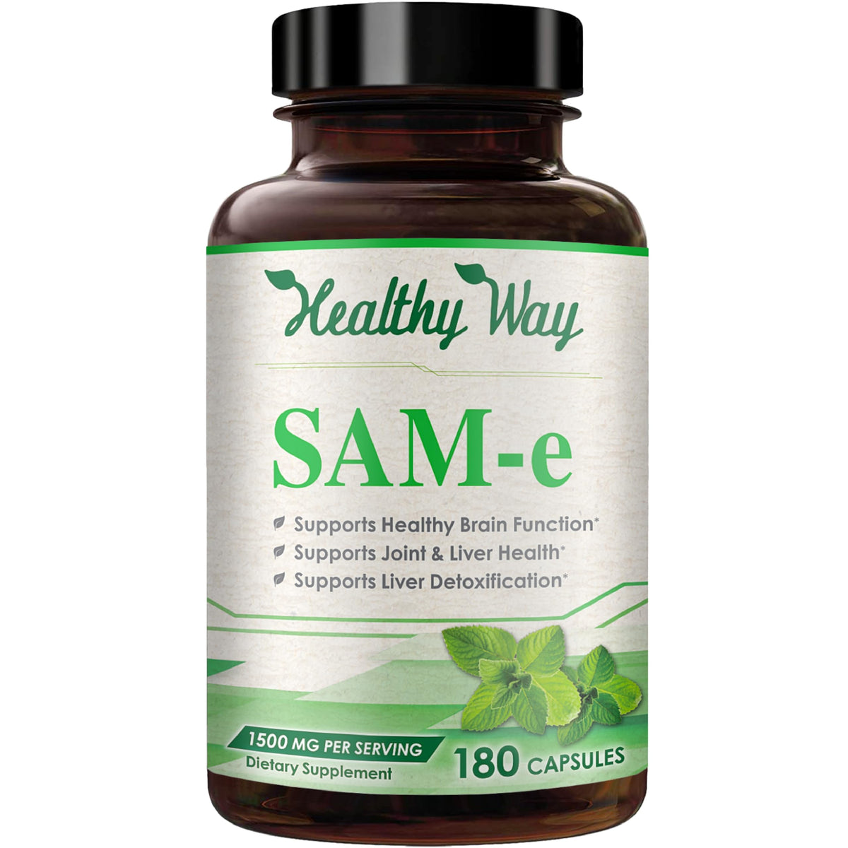 HealthyWayRx SAM-e 1500mg Supplement - 60 Servings