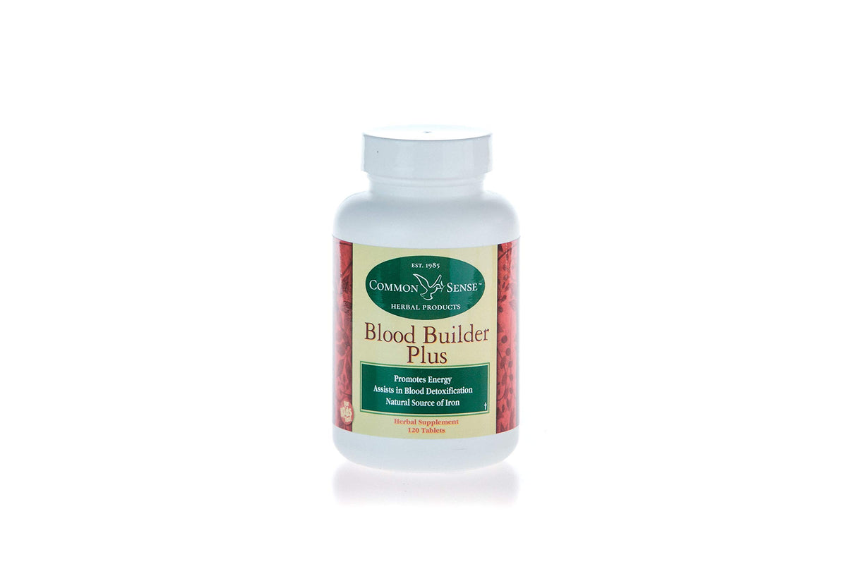 Common Sense Herbal Blood Builder Plus Immune Stimulant - 270 Tablets