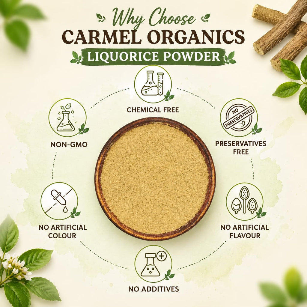 CARMEL ORGANICS Licorice Root Powder - 8 Ounce - image 3