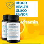 Happy Health Marketplace Blood Health Gluco Savior - 90 Capsules - image 6