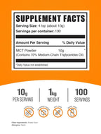 BulkSupplements.com MCT Oil Powder