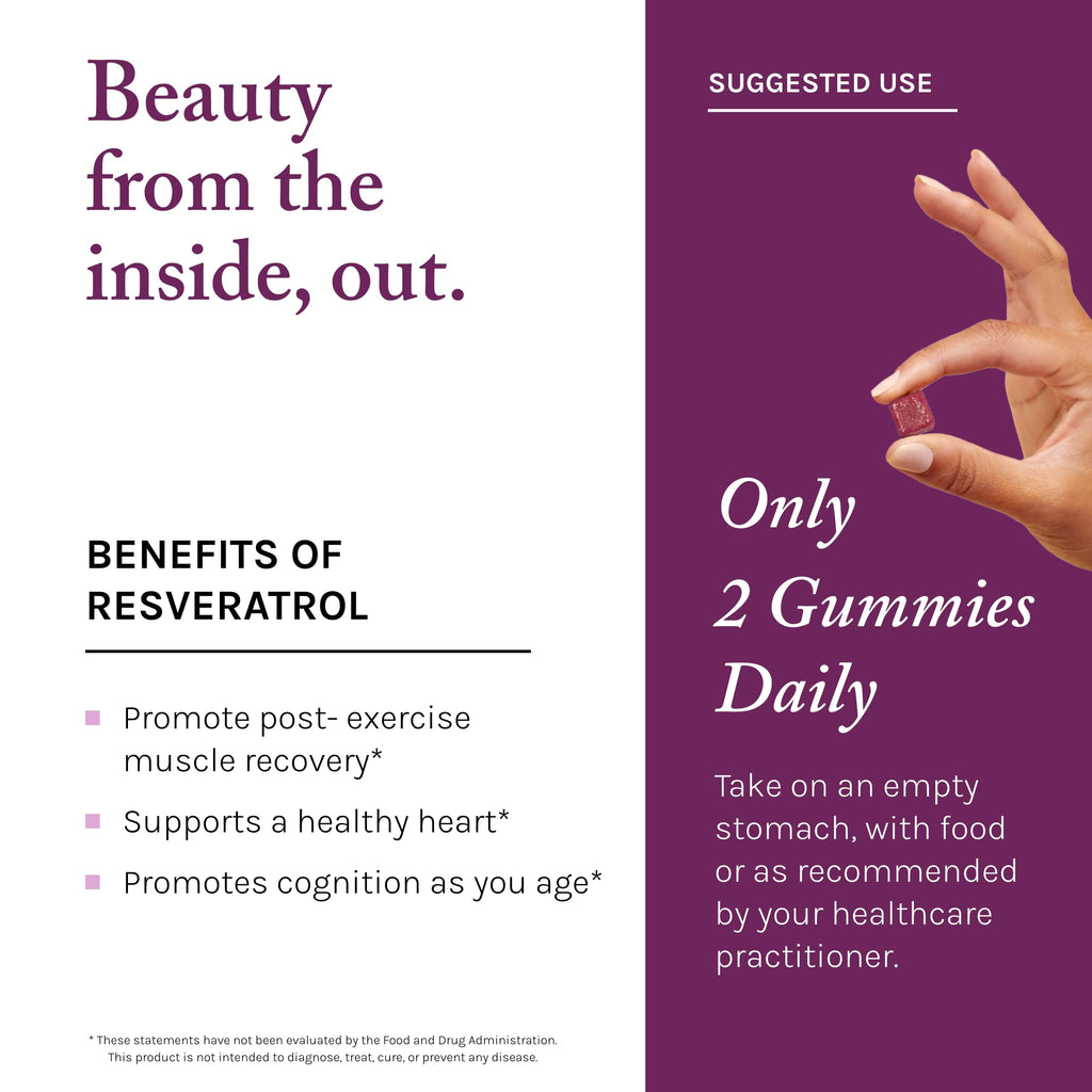 Reserveage Beauty Resveratrol Gummies
