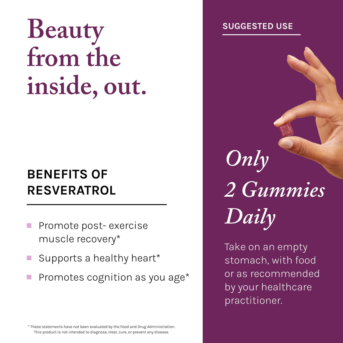 Reserveage Beauty Resveratrol Gummies