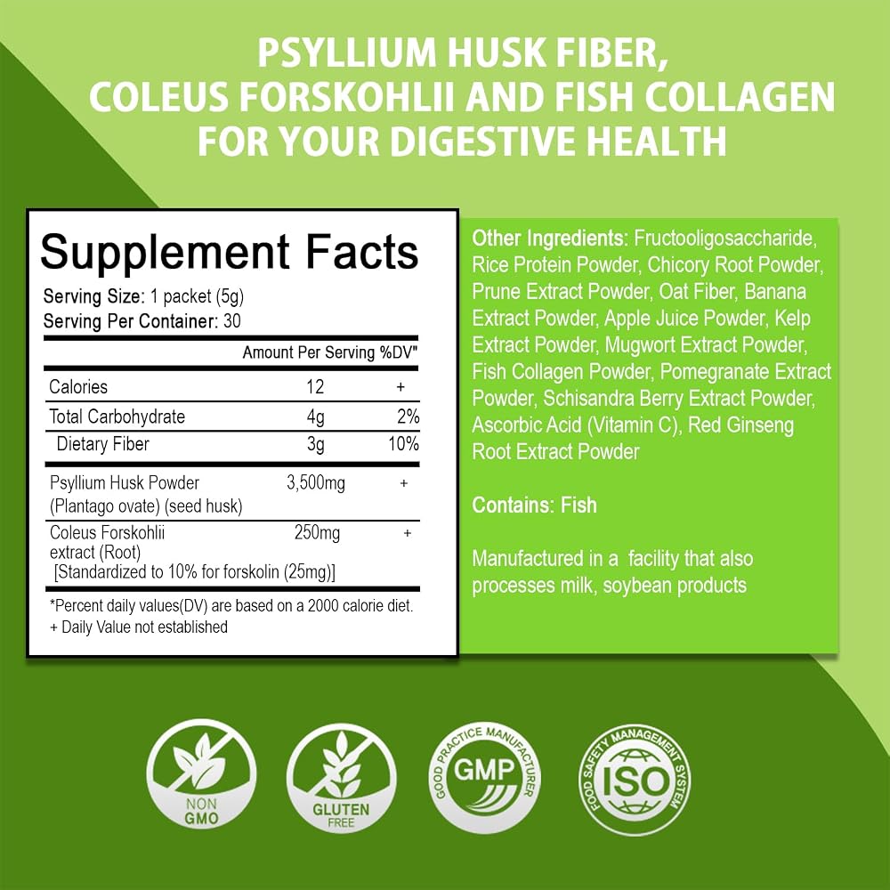 BTGIN Jangdabium Psyllium Husk Fiber Granules - 30 Packets - image 3