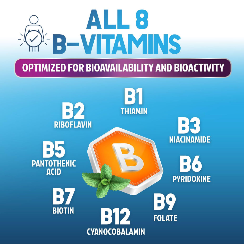 Nature's Nutrition B Complex Vitamins Capsules - Super Complete