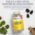 SOLARAY Magnesium Glycinate and Vitamin D3 K2 Bundle - 120 Vegetarian Capsules - image 4