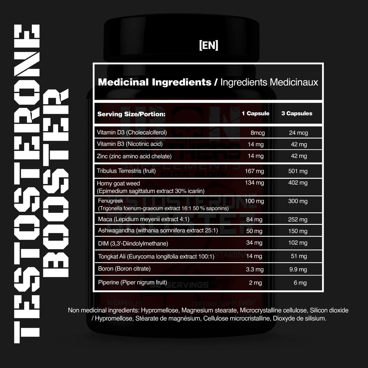 Iron Brothers Supplements Testosterone - Parent