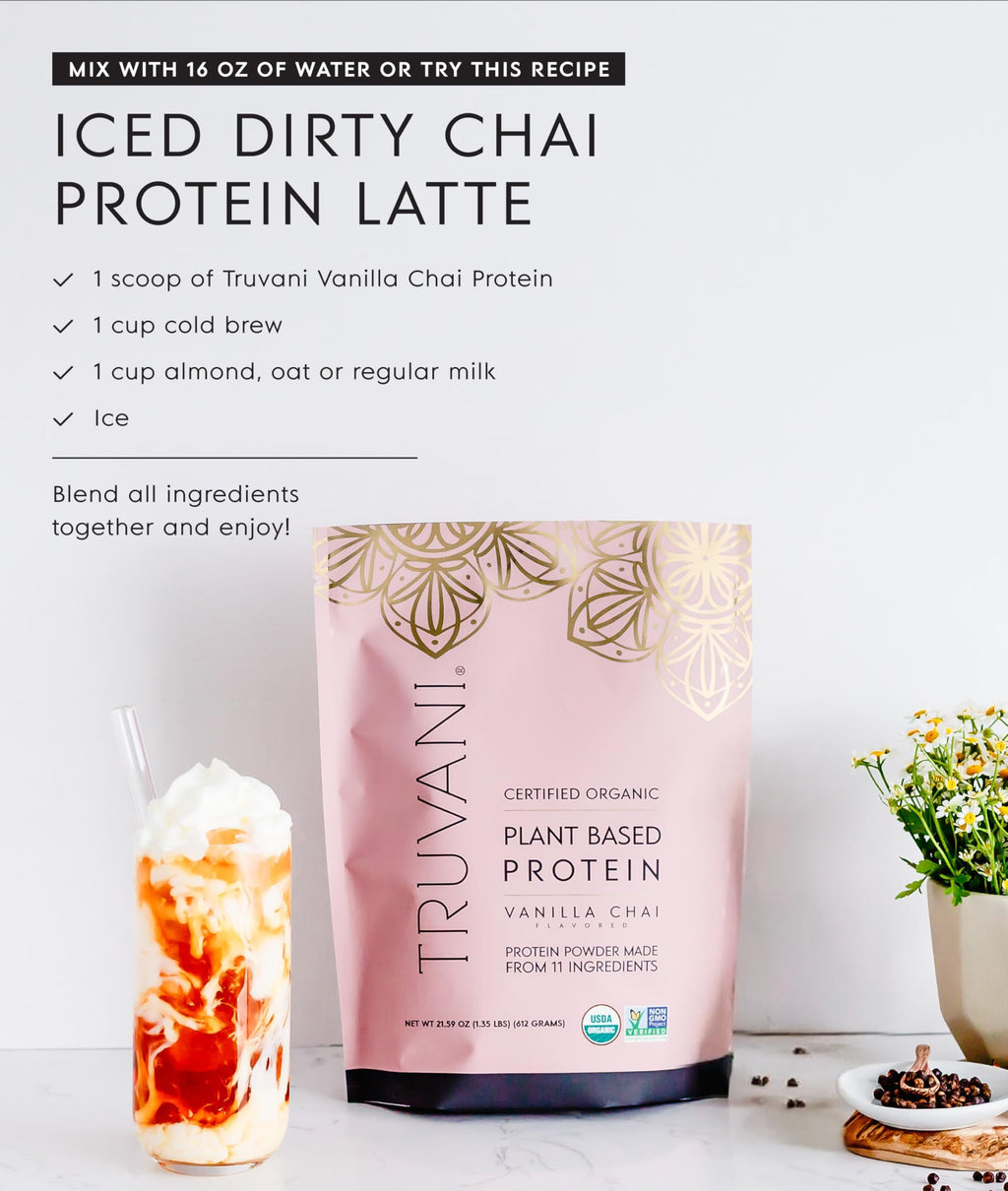 Truvani Vegan Pea Protein Powder