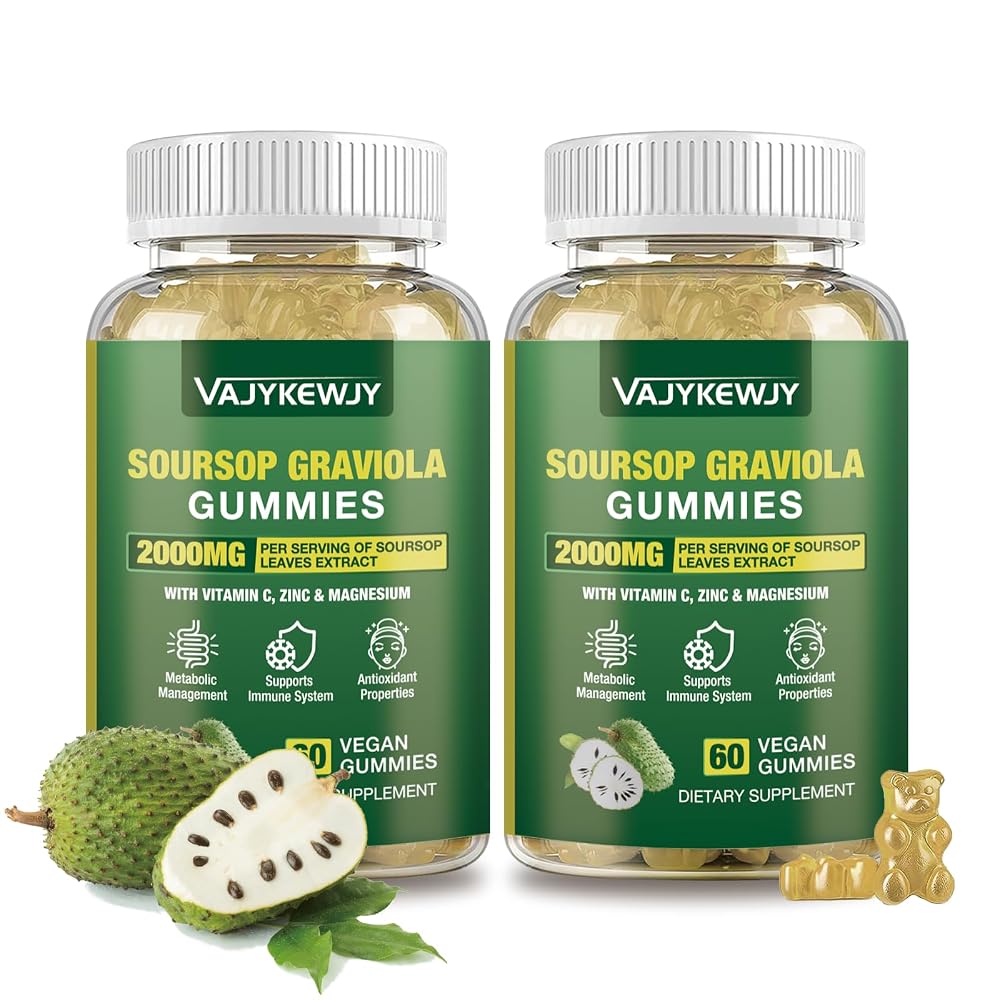 VAJYKEWJY Soursop Graviola Gummies